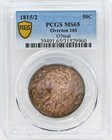 1815/2 CAPPED BUST 50C PCGS MINT STATE 65