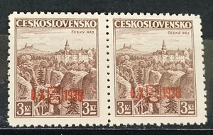 Local CSR 1938 Bazovsky ovpt Autonomous Slovakia FVF MNH! high cat, signed - Picture 1 of 1