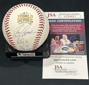Ron Coomer Signed 2016 World Series Baseball Autographed Auto Cubs ~ JSA COA - Picture 1 of 2