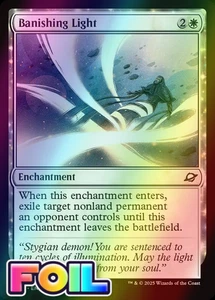 x1 Banishing Light FOIL EOE Edge of Eternities MTG 6 M/NM 1x - Picture 1 of 3