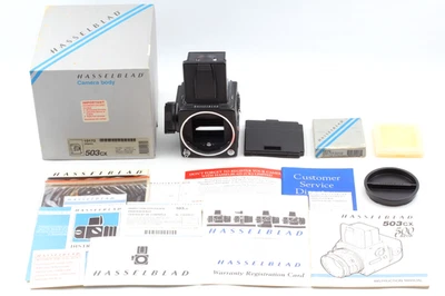 ⏯ Black [Top MINT Boxed] Hasselblad 503CX Acute Medium Format Camera Body JAPAN - Image 1 of 4
