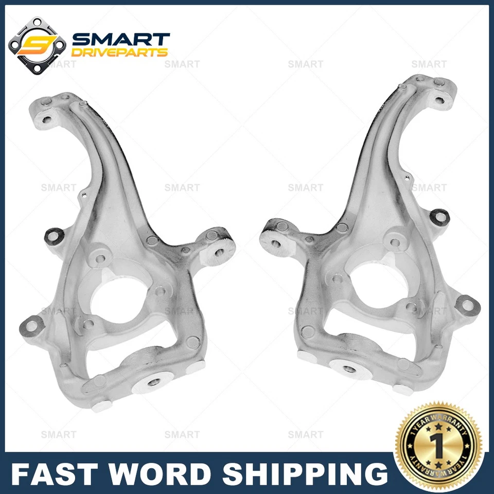 For 2003-2021 Dodge Ram 1500 2pcs Front Steering Knuckle Spindle LH RH Side New Foto 1 de 4