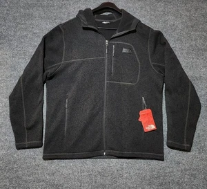 NWT The North Face Men's Gordon Lyons Classic Full-Zip Jacket Dark Gray Size XL  - Picture 1 of 13