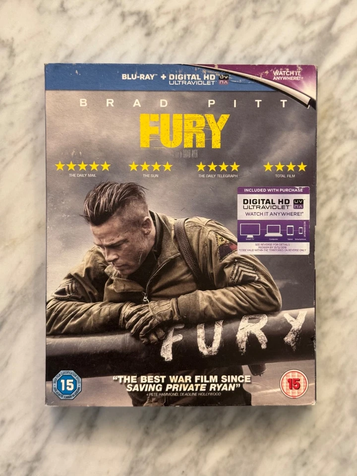 Blu-ray Fury com estojo de papelão - Imagem 1 de 1