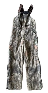 Vintage Liberty Camo Insulated Youth Size 16 Overalls Bibs RealTree Hardwoods - Picture 1 of 5