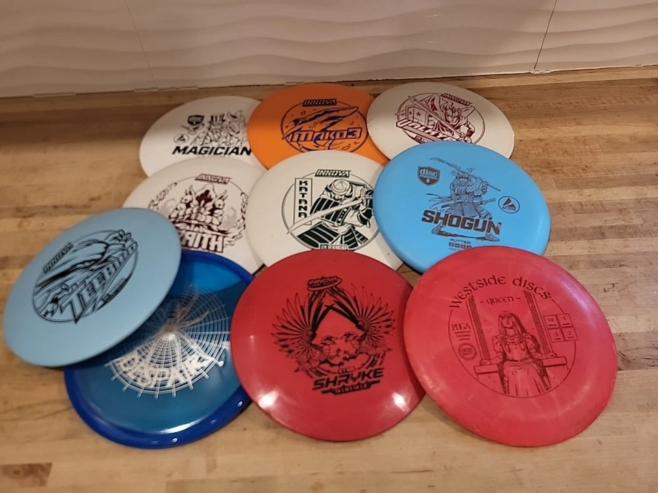 Disco Golf Lote De 10 Como Está Innova Doomsday Discmania Westside Lote Usado Como Está Foto 1 de 2
