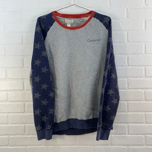 Vintage Converse Sweatshirt Mens Embroidered All Star Y2K Pullover Crew Star LG - Picture 1 of 14