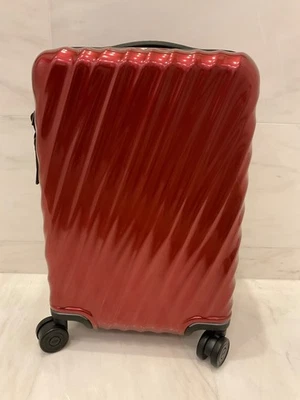NEW Tumi 19 Degree INTERNATIONAL 4 Wheel Packing Suit Case IRIDESCENT SPICE RED - Image 1 of 4