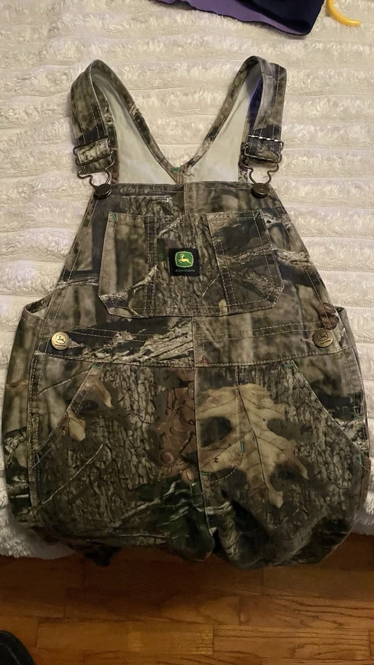 学步儿童复古 John Deer 连体裤,男女通用,2-3 岁 — 第 1/4 张图片