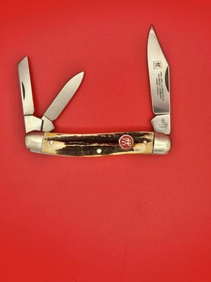 Cuchillo ciervo HENCKELS ALEMANIA vintage raro de los años 90 TOTALMENTE NUEVO Foto 1 de 4