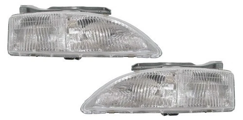 FIT FOR 1995-99 CHEVROLET CAVALIER New Replacement Headlight Assembly PAIR / - Imagem 1 de 1
