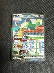Pokemon Squawkabilly ex 264/193 Sv02: Paldea Evolved Holo SIR CASI NUEVO - Imagen 1 de 2