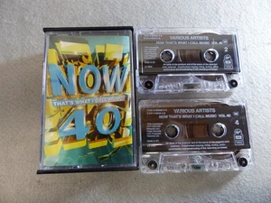 Now That's What I Call Music -40 - Double Cassette Tape Album - 1998- NM - Picture 1 of 2