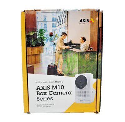 AXIS M1055-L M10 Box Security Camera 02349-001 NEW SEALED BOX - Image 1 of 4