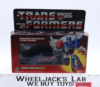 Skids Autobot 100% Complete W/ Box G1 Transformers 1985 Hasbro Action Figure - Image 1 of 4