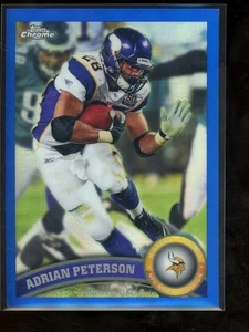 2011 Topps Chrome Adrian Peterson Blue /199 #220 - Picture 1 of 2
