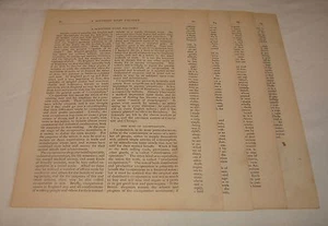 1876 article ~ SCOTTISH LOAF FACTORY - Picture 1 of 1