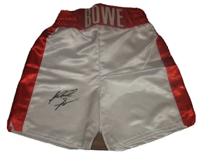 Riddick Bowe signierte Autogramm Boxhosen Shorts JSA zertifiziert Big Daddy - Bild 1 von 6