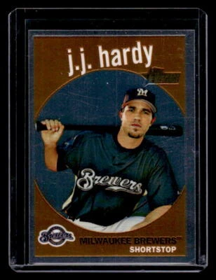 2008 Topps Chrome #C177 J.J. Hardy Heritage - Image 1 of 2