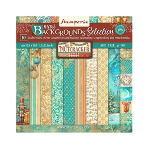 Stamperia Scrapbook-Block El Cascanueces Fondos 10 Hojas - Imagen 1 de 12