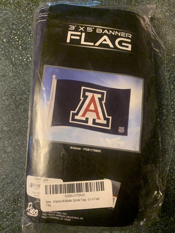 Arizona Wildcats Blue 3x5 Banner Flag Large Rico Cover