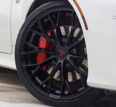 Rodas pretas 20" FERRADA FR9 OBSIDIAN PARA AUDI A3 A4 A5 A6 A7 S3 S4 S5 S6 S7 - Imagem 1 de 4