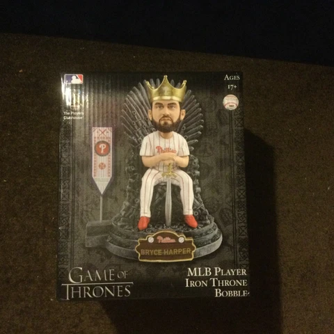 PHILLIES BRYCE HARPER GAME OF THRONES BOBBLEHEAD NEW Cover