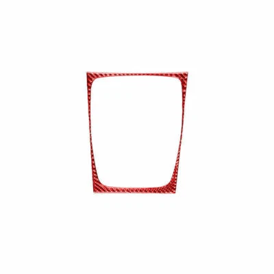 Central Console Navigation Frame For Lexus GS350 450 07-11 Real Red Carbon Fiber — 第 1/4 张图片