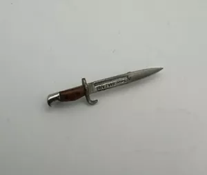Spilla spilla a baionetta K98 tedesca vintage Anversa prima guerra mondiale incisa - circa 2" - Foto 1 di 3