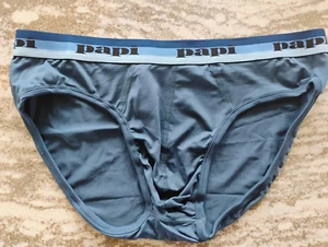 Papi Microfiber Bikini Brief or Hip Brief Underwear Large MINT FREESHIP! - Picture 1 of 1