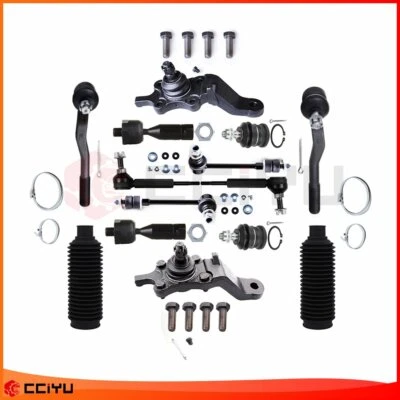 Set Of 14 For 1996-2002 Toyota 4Runner Front Rear Tie Rod Ball Joint Steering - Image 1 of 4