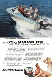 1959 Evinrude Starflite II: Venturesome Kind of Person Vintage Print Ad - Bild 1 von 1