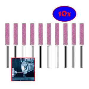 10x 5/32" Chainsaw Sharpener Chain Saw Grinding Stone File Garden Tool 4mm - Picture 1 of 11