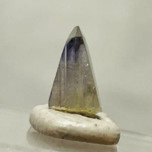 0.36g Tanzanite Crystal Unheated Blue Purple Yellow Rough, 1.8ct - 9mm - Picture 1 of 5