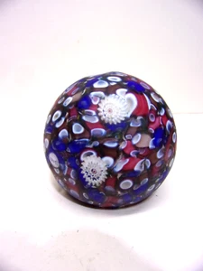Rare Baccarat #1885 Millefiori 3" Paperweight - Picture 1 of 4