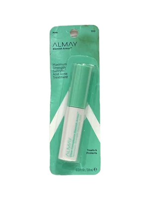 Tratamiento para el acné con ácido salicílico Almay de máxima fuerza (0,13 fl/3,8 ml/claro) ¡NUEVO! Foto 1 de 2