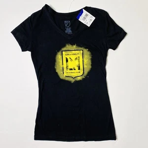 Camiseta MLS Mujer M Los Angeles Football Club Fútbol Cuello en V Manga Corta Algodón - Imagen 1 de 5