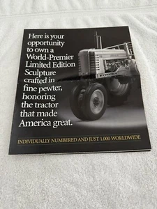 Danbury Mint John Deere Model B In Fine Pewter Brochure - Picture 1 of 4