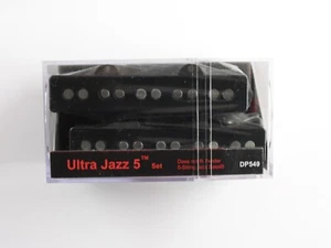 DiMarzio Ultra Jazz 5 String Bass Set Black DP 549 - Picture 1 of 1