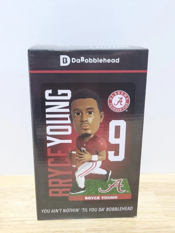 BRYCE YOUNG Alabama Crimson Tide "Heisman Award Winner" NCAA Bobblehead NEW Cover
