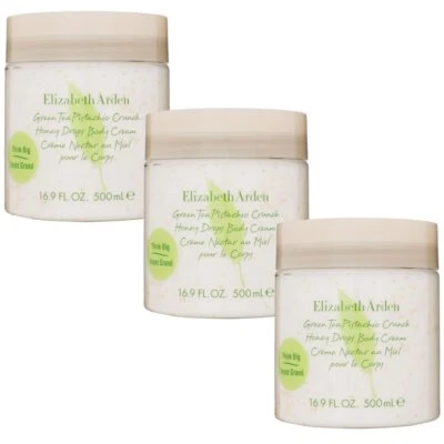 Elizabeth Arden Green Tea Pistachio Crunch Honey Drops Body Cream 3 x 500 ml Set