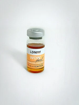 LDN MED Wow chemical face peel with mandelic, glycolic and lactic asids 1x 10ml