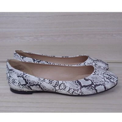 Journee Collection Comfort Kavn Slip On Balet Punta Redonda Plana Serpiente Mujer Talla 6 Foto 1 de 4