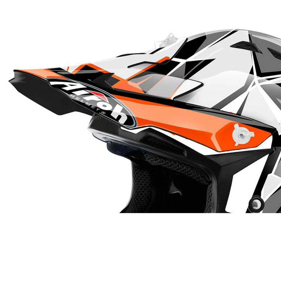 Casco de motocicleta naranja Airoh Off Road Peak para Archer Junior Chief Foto 1 de 1