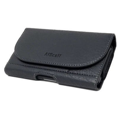 For Samsung Galaxy S25,S24,S23, Leather Pouch Case Clip Holster Fit Cover on - Image 1 of 4