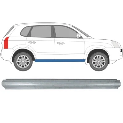 HYUNDAI TUCSON 2004-2010 SILL REPAIR PANEL ROCKER PANEL / RIGHT = LEFT - Image 1 of 2
