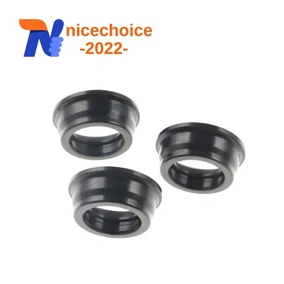 Vela de ignição preta nova junta de vedação conjunto de 3 novo ajuste para Smart Fortwo 1320150080 - Imagem 1 de 4