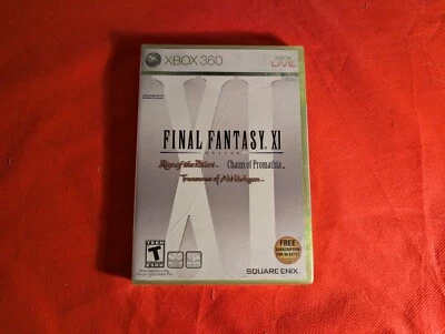 Final Fantasy XI - Microsoft Xbox 360 - New/Sealed - Image 1 of 4