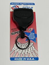 Key-Bak Super 48 Retractable Keychain With Metal Belt Loop Made in USA