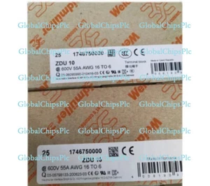 25pcs Weidmuller ZDU10 10mm² 1746750000 Terminal Block - Imagen 1 de 1
